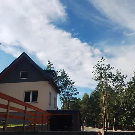 Dom Na Zboczu Kistowo Z Balia, Sauna I Basenem Letnim Feriehus Sulęczyno