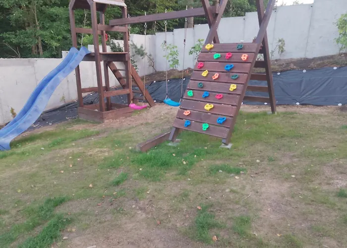 Dom Na Zboczu Kistowo Z Balia, Sauna I Basenem Letnim Сasa de vacaciones