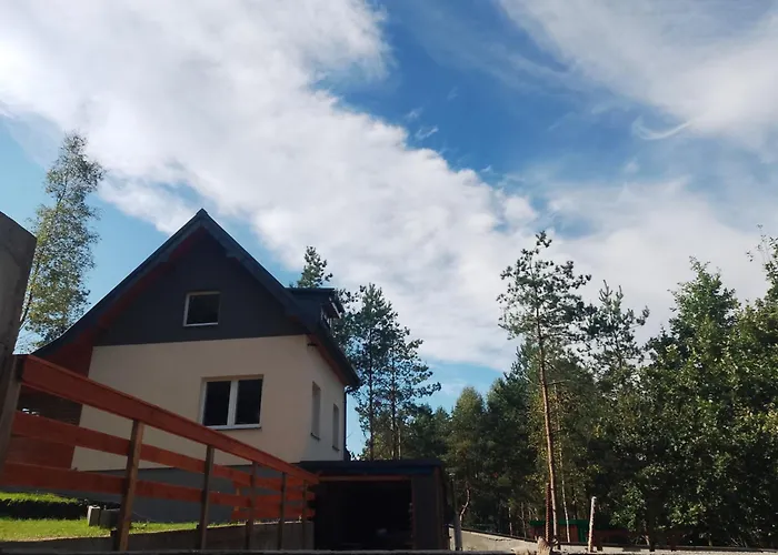 Dom Na Zboczu Kistowo Z Balia, Sauna I Basenem Letnim Сasa de vacaciones Sulęczyno