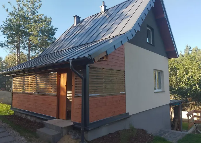 Сasa de vacaciones Dom Na Zboczu Kistowo Z Balia, Sauna I Basenem Letnim