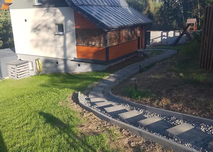 Dom Na Zboczu Kistowo Z Balia, Sauna I Basenem Letnim