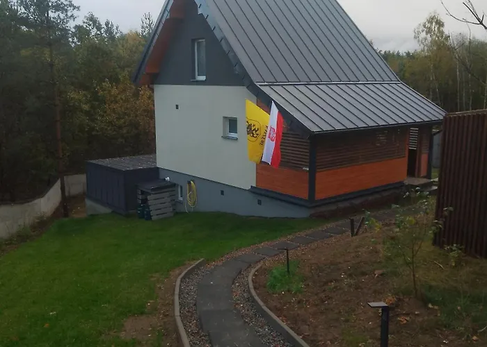 Сasa de vacaciones Dom Na Zboczu Kistowo Z Balia, Sauna I Basenem Letnim Sulęczyno