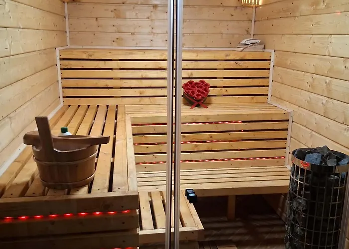 Сasa de vacaciones Dom Na Zboczu Kistowo Z Balia, Sauna I Basenem Letnim