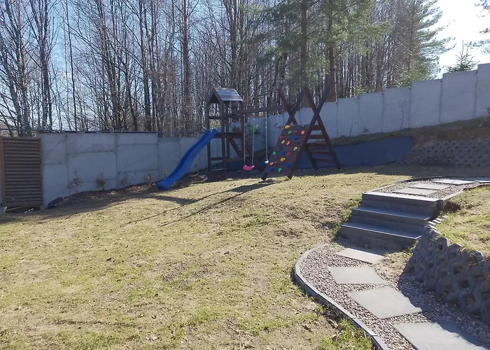 Dom wakacyjny Na Zboczu Kistowo Z Balią Sulęczyno